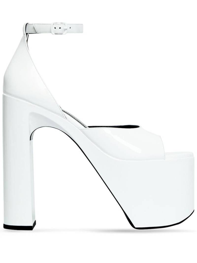 Balenciaga Camden 160mm sandals - White von Balenciaga