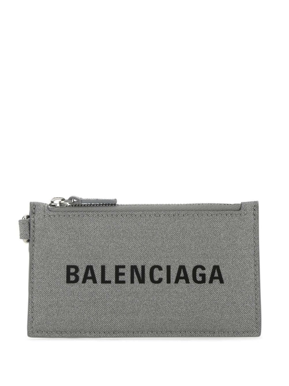Balenciaga Cash lanyard-strap cardholder - Grey von Balenciaga