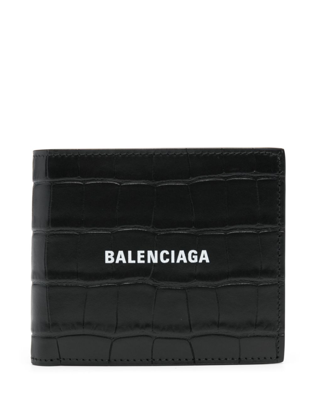 Balenciaga Cash square wallet - Black von Balenciaga