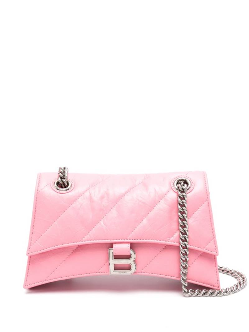 Balenciaga Crush shoulder bag - Pink von Balenciaga