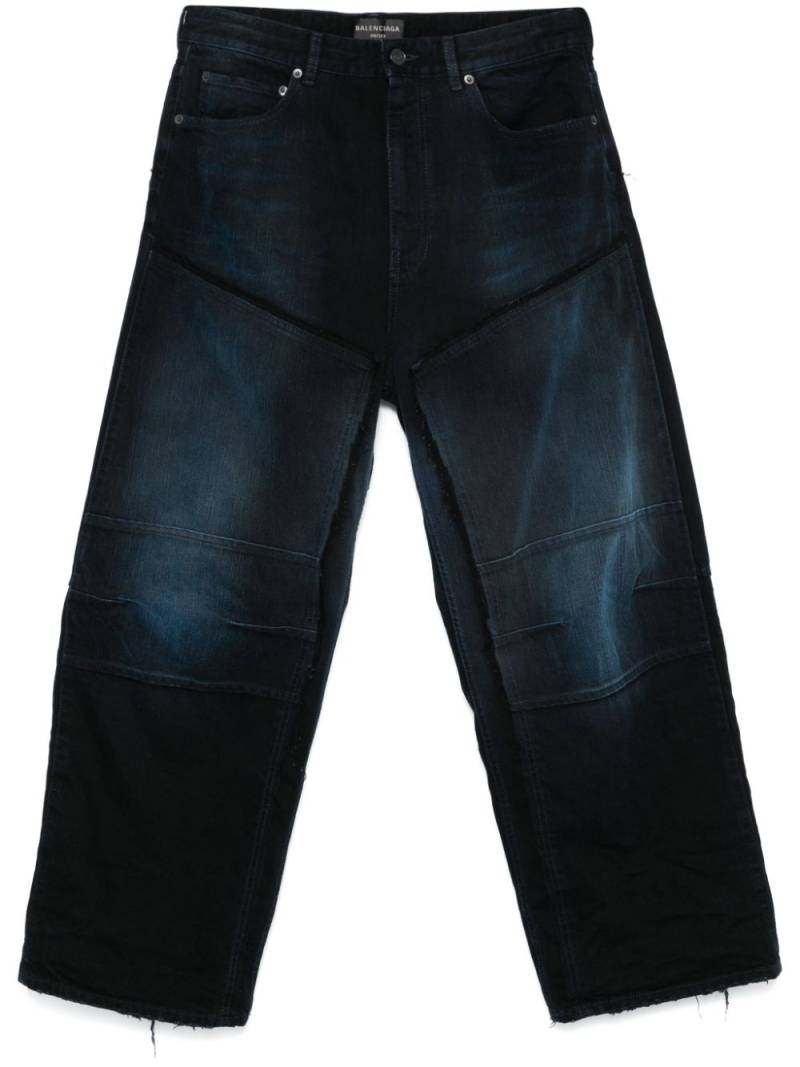 Balenciaga Double Knee jeans - Blue von Balenciaga