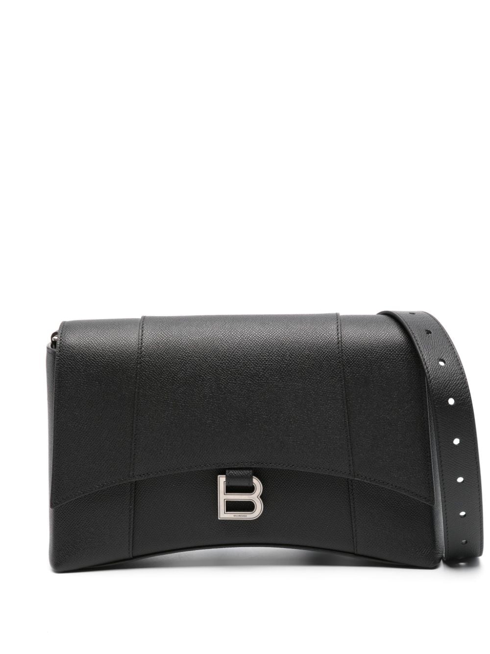 Balenciaga medium Downtown crossbody bag - Black von Balenciaga