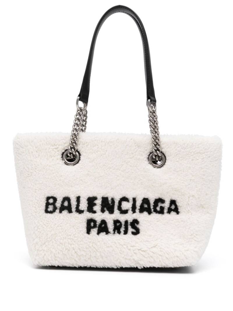 Balenciaga small Duty Free tote bag - White von Balenciaga