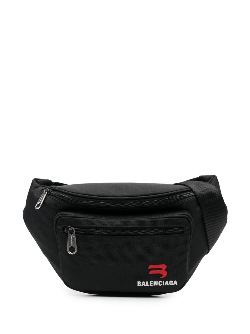 Balenciaga Explorer embroidered belt bag - Black von Balenciaga