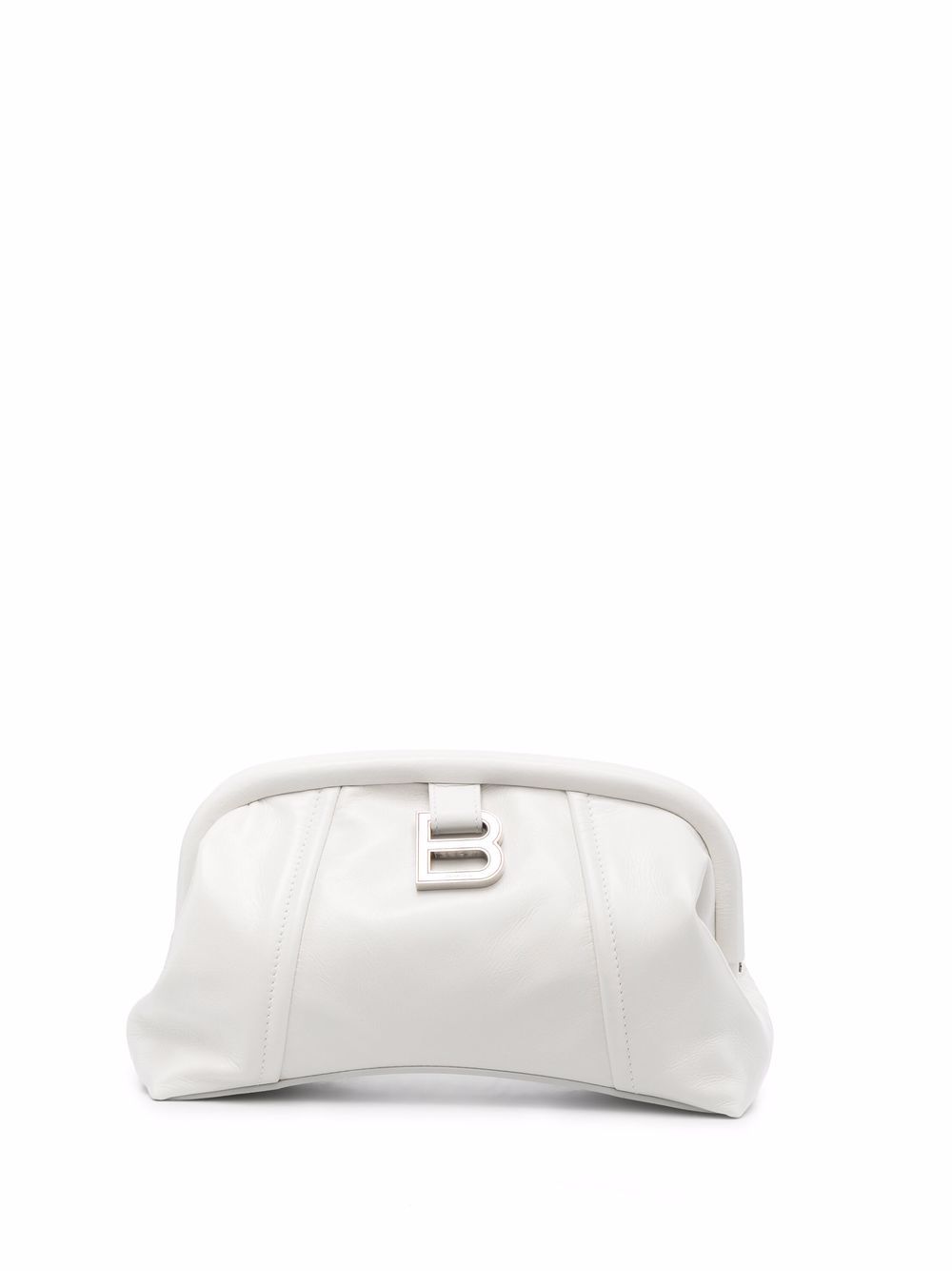 Balenciaga Frame extra-small clutch bag - White von Balenciaga