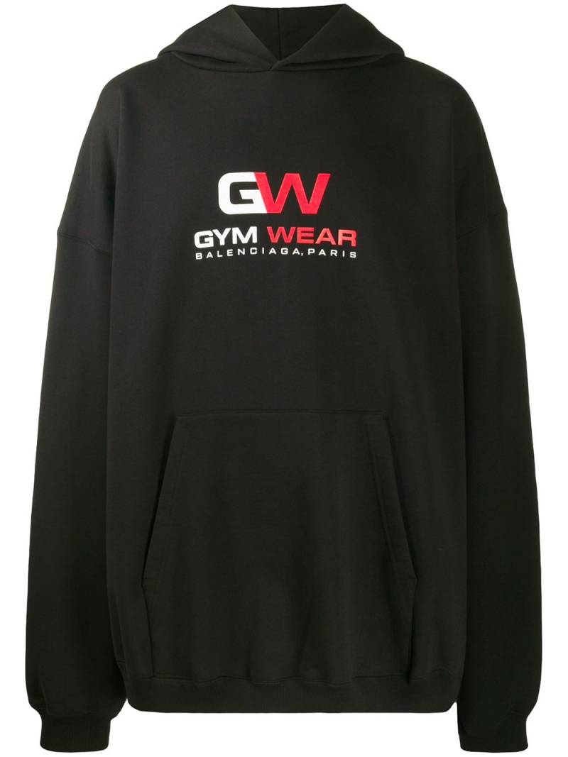 Balenciaga Gym Wear hoodie - Black von Balenciaga