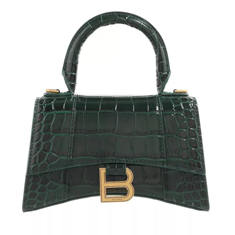 Balenciaga Handtasche - Hourglass Top Handle Bag - Gr. unisize - in Grün - für Damen von Balenciaga