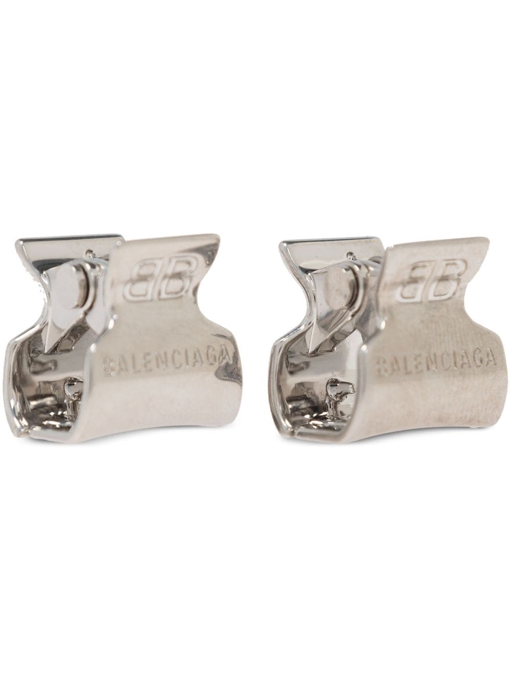 Balenciaga Holli Xs hair clips (set of two) - Silver von Balenciaga