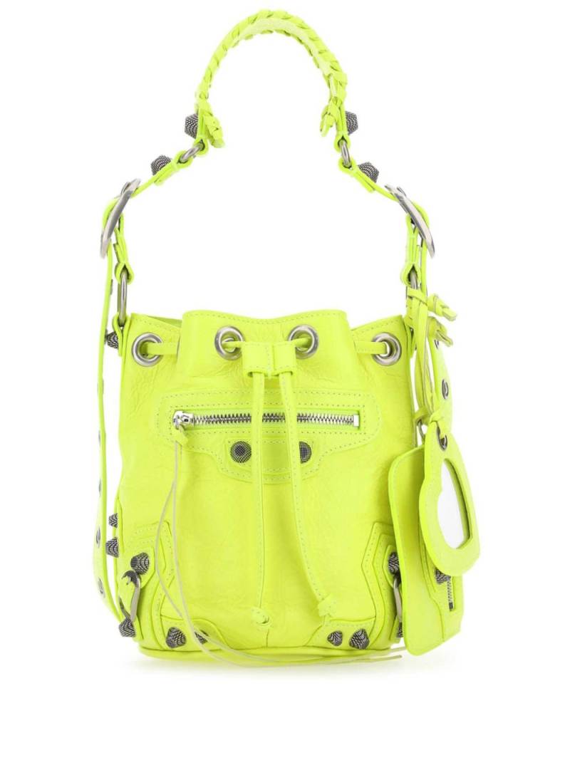 Balenciaga Le Cagole XS bucket bag - Yellow von Balenciaga