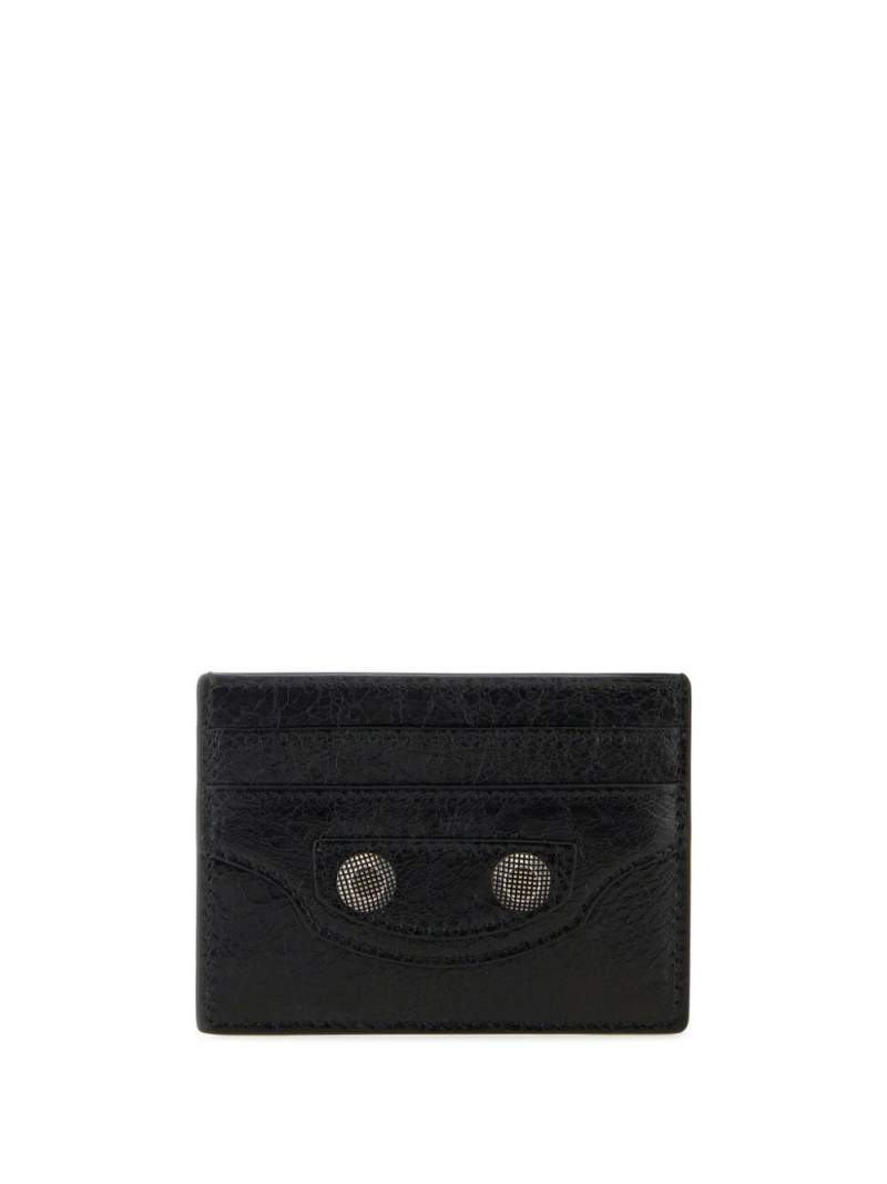 Balenciaga Le Cagole card holder - Black von Balenciaga