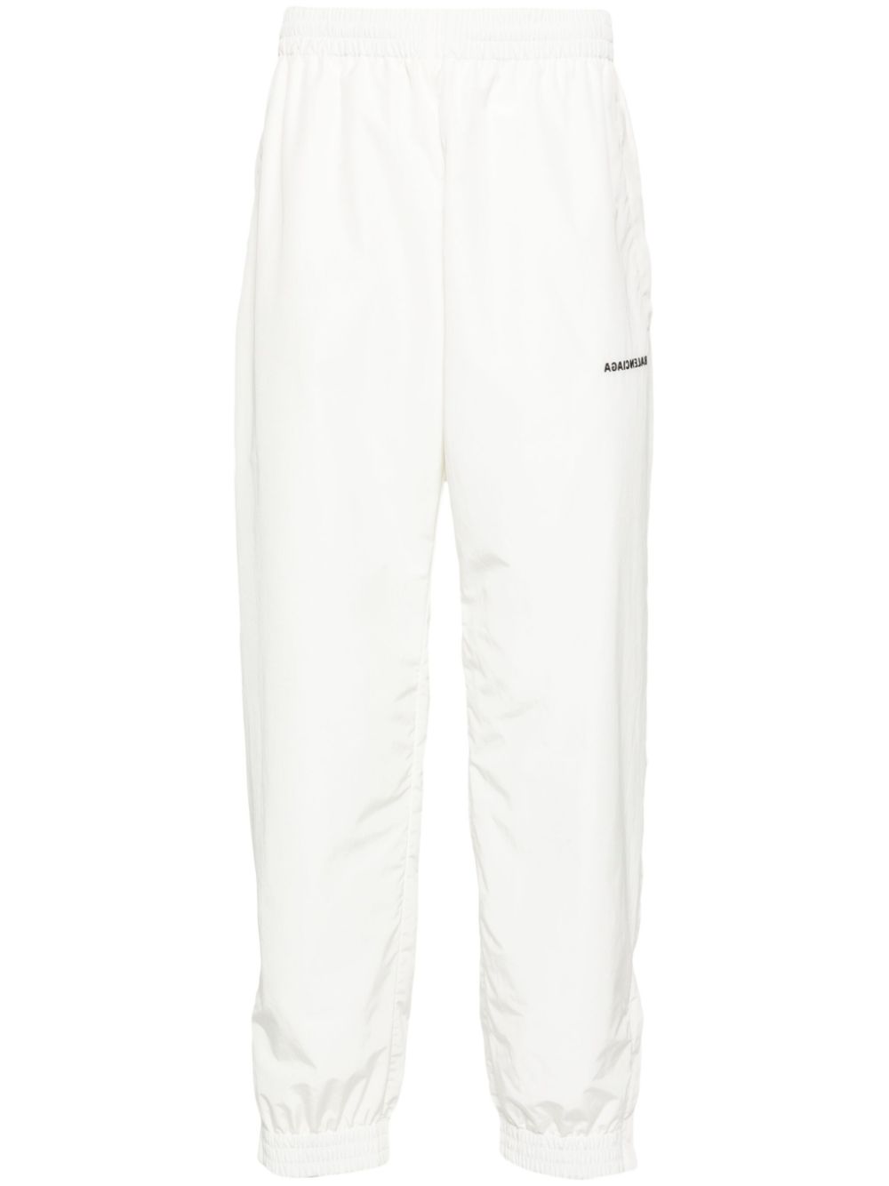 Balenciaga Mirror track pants - White von Balenciaga