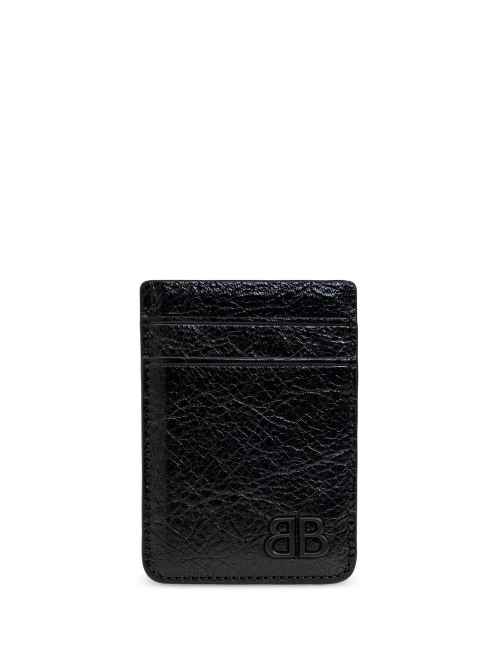 Balenciaga Monaco card holder - Black von Balenciaga