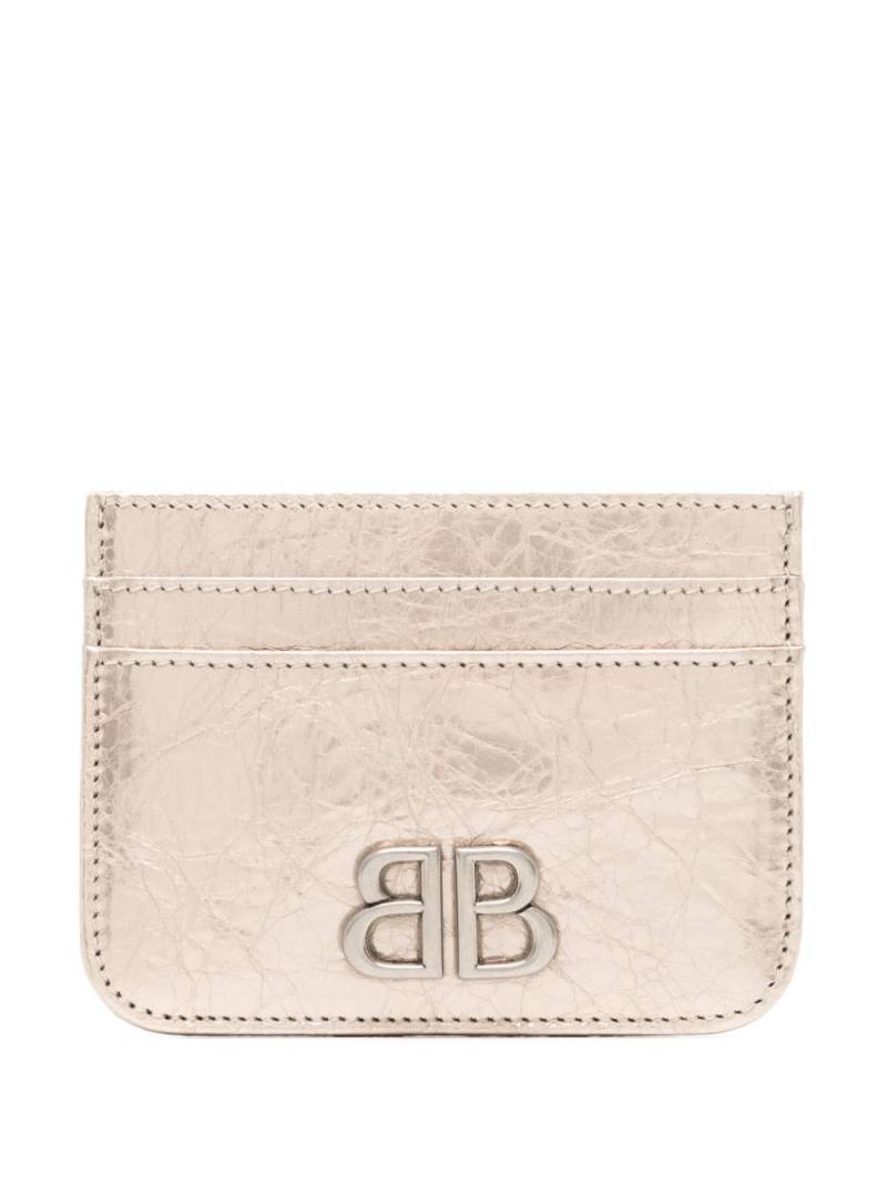 Balenciaga Monaco card holder - Neutrals von Balenciaga