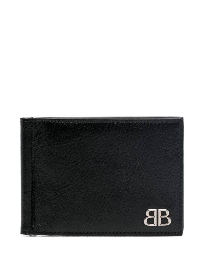 Balenciaga Monaco wallet - Black von Balenciaga