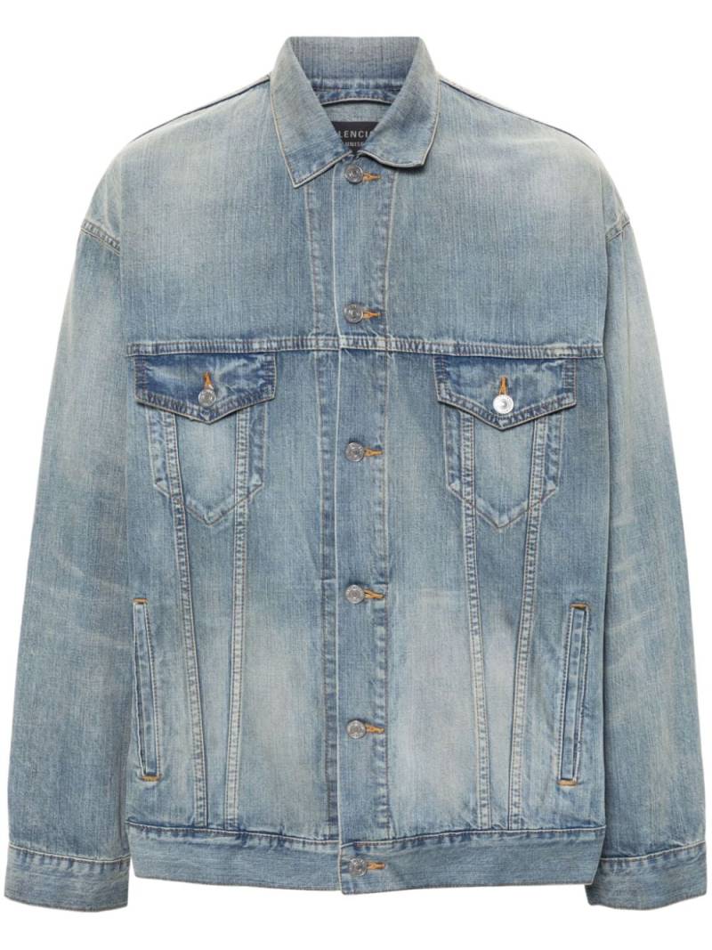 Balenciaga Paris Tropical denim jacket - Blue von Balenciaga