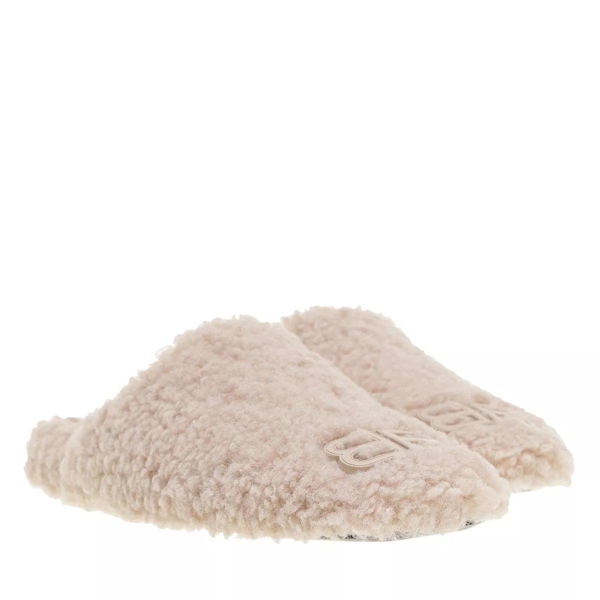 Balenciaga Slipper & Pantoletten - Cosy BB Mules - Gr. 37,5 (EU) - in Beige - für Damen von Balenciaga