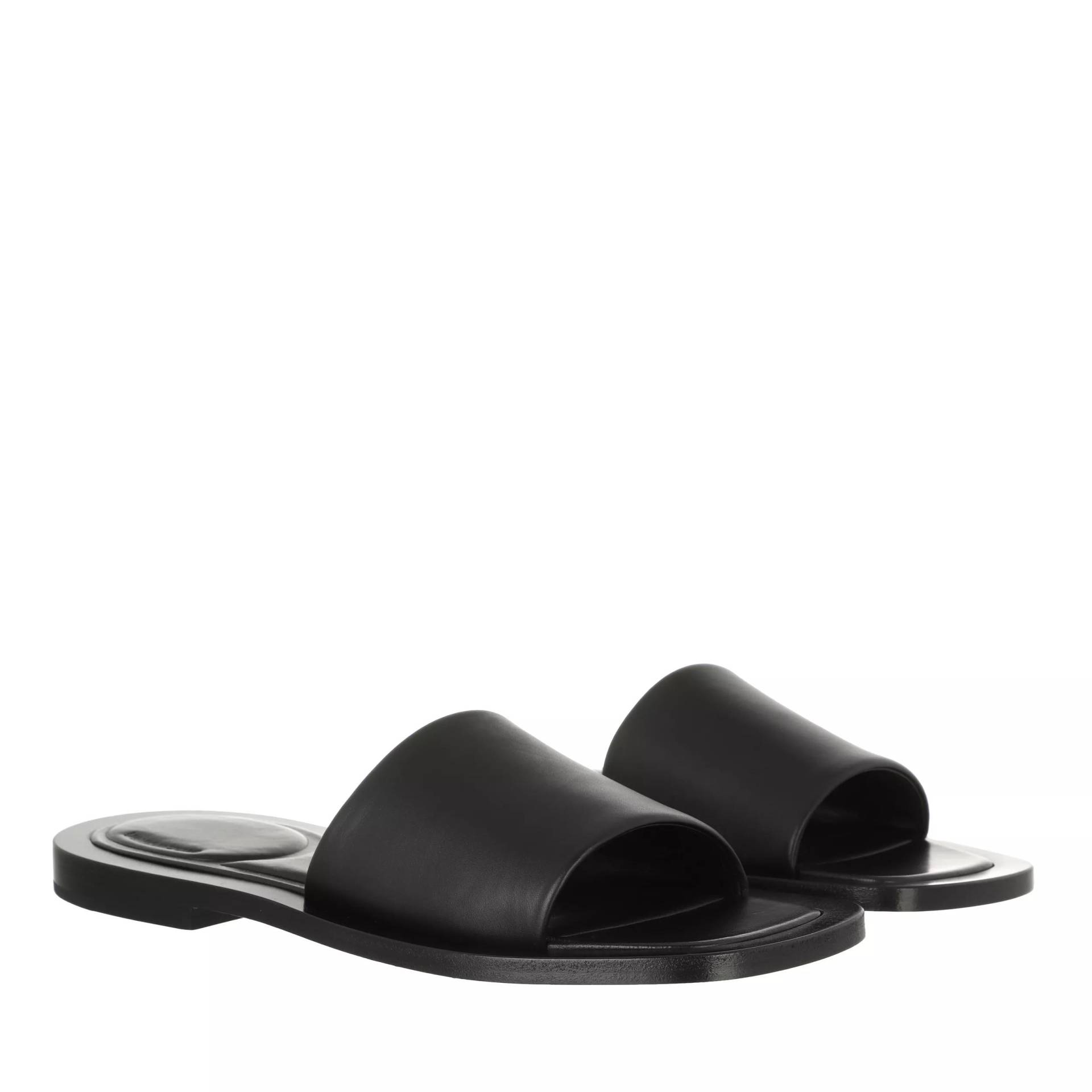 Balenciaga Slipper & Pantoletten - Void Flat Sandals - Gr. 37 (EU) - in Schwarz - für Damen von Balenciaga