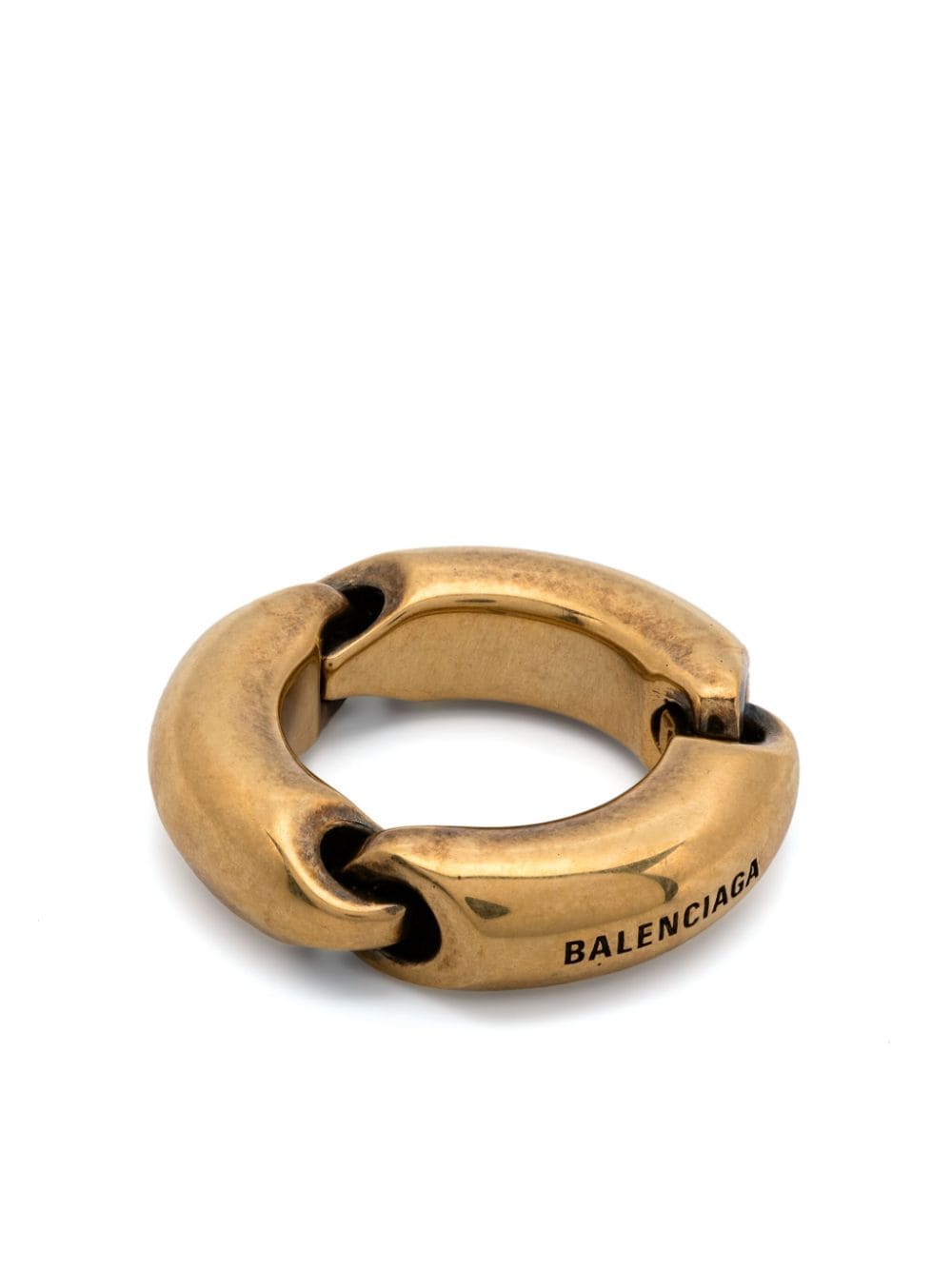 Balenciaga Solid 2.0 ring - Gold von Balenciaga