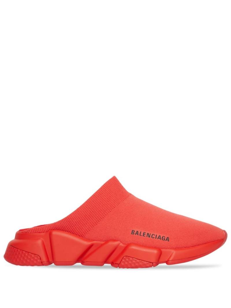 Balenciaga Speed knitted slip-on sneakers - Red von Balenciaga