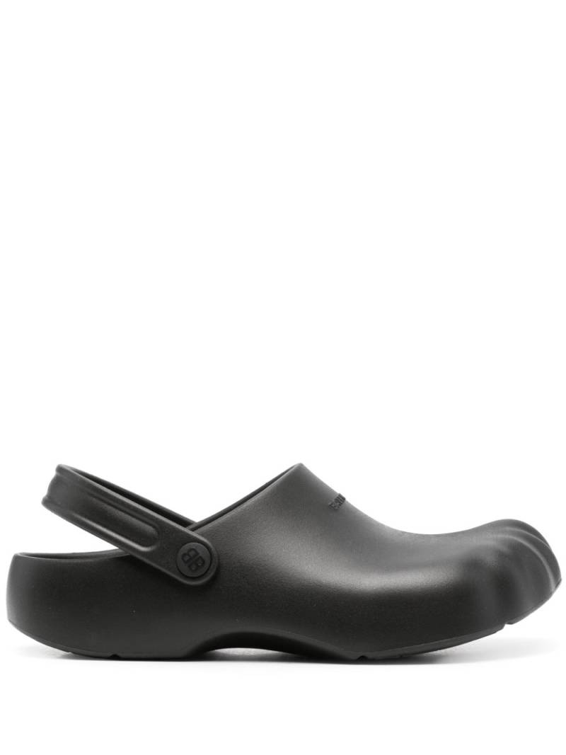 Balenciaga Sunday slingback mules - Black von Balenciaga