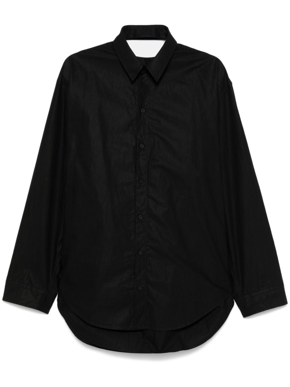 Balenciaga Suspended shirt dress - Black von Balenciaga