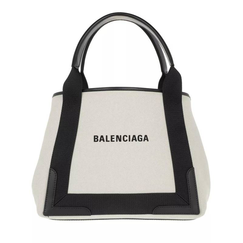 Balenciaga Handtasche - Navy Cabas S Tote - Gr. unisize - in Beige - für Damen von Balenciaga