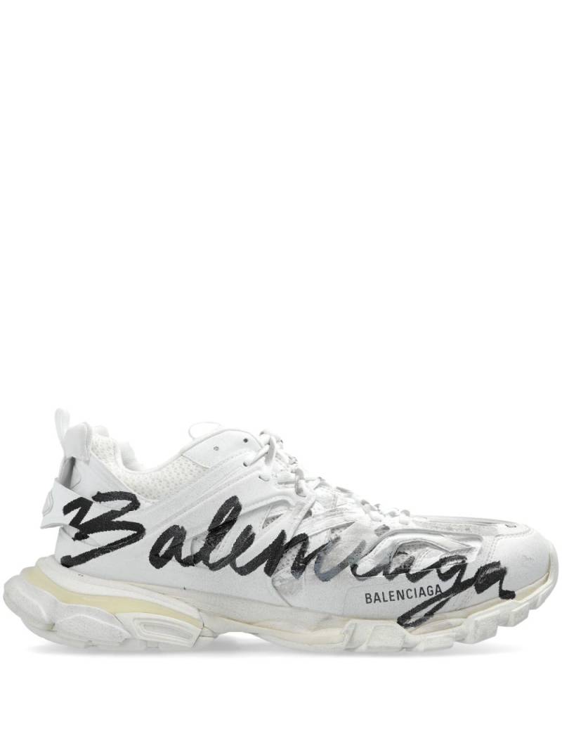 Balenciaga Track Signature sneakers - White von Balenciaga