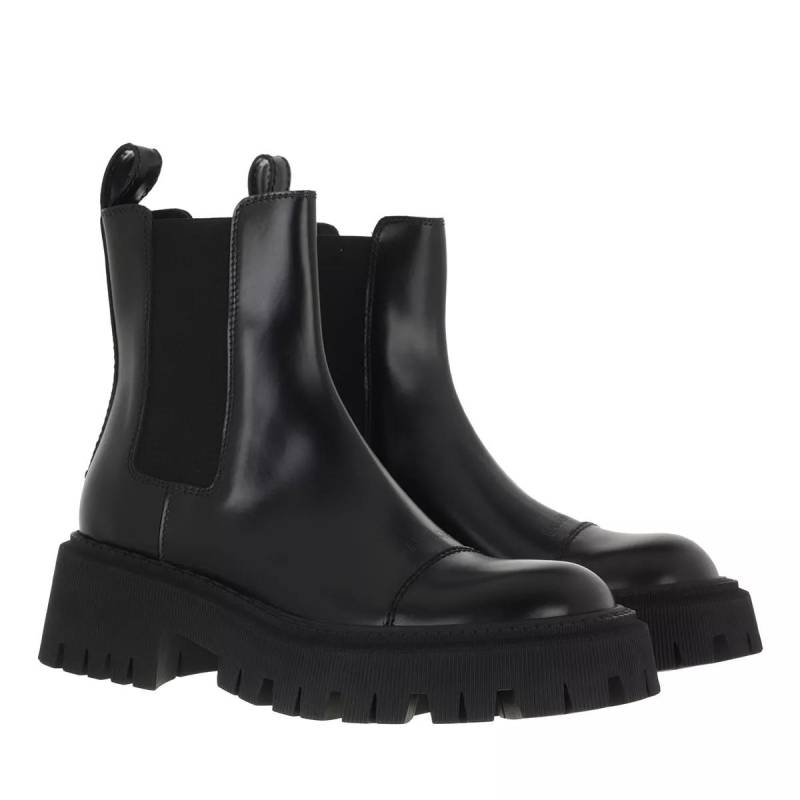 Balenciaga Boots & Stiefeletten - Tractor Booties Calfskin - Gr. 41 (EU) - in Schwarz - für Damen von Balenciaga