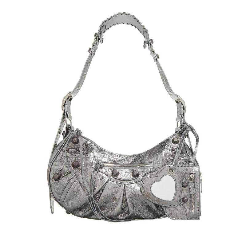 Balenciaga Schultertasche - Cagole Metallic Small Shoulder Bag - für Damen von Balenciaga