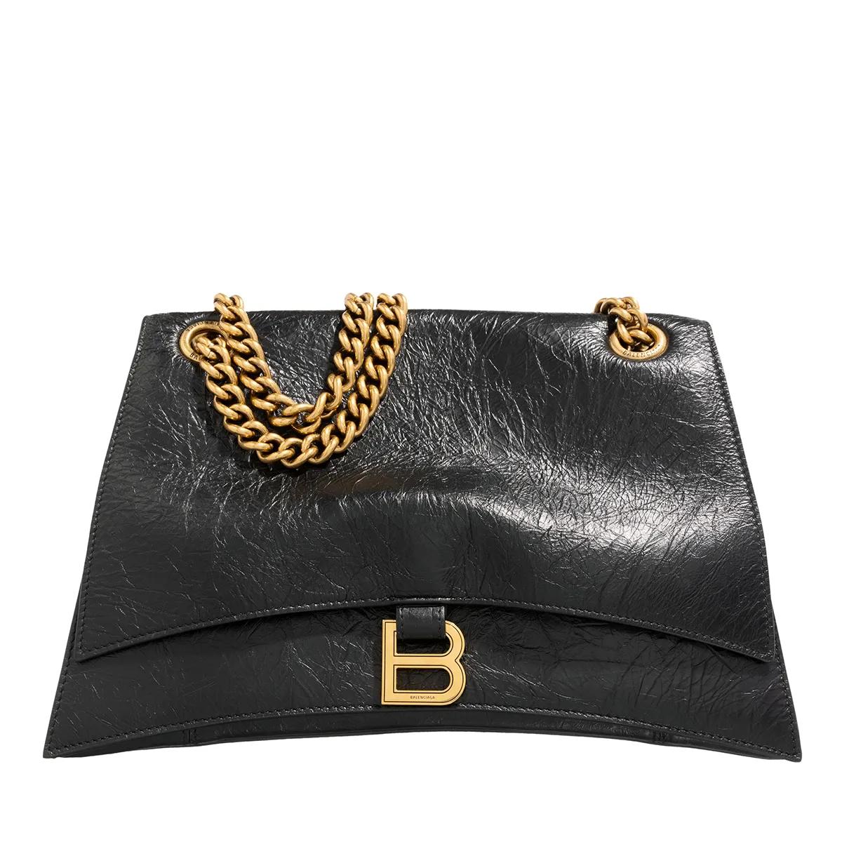 Balenciaga Schultertasche - Crush Chain Bag - Gr. unisize - in Schwarz - für Damen von Balenciaga