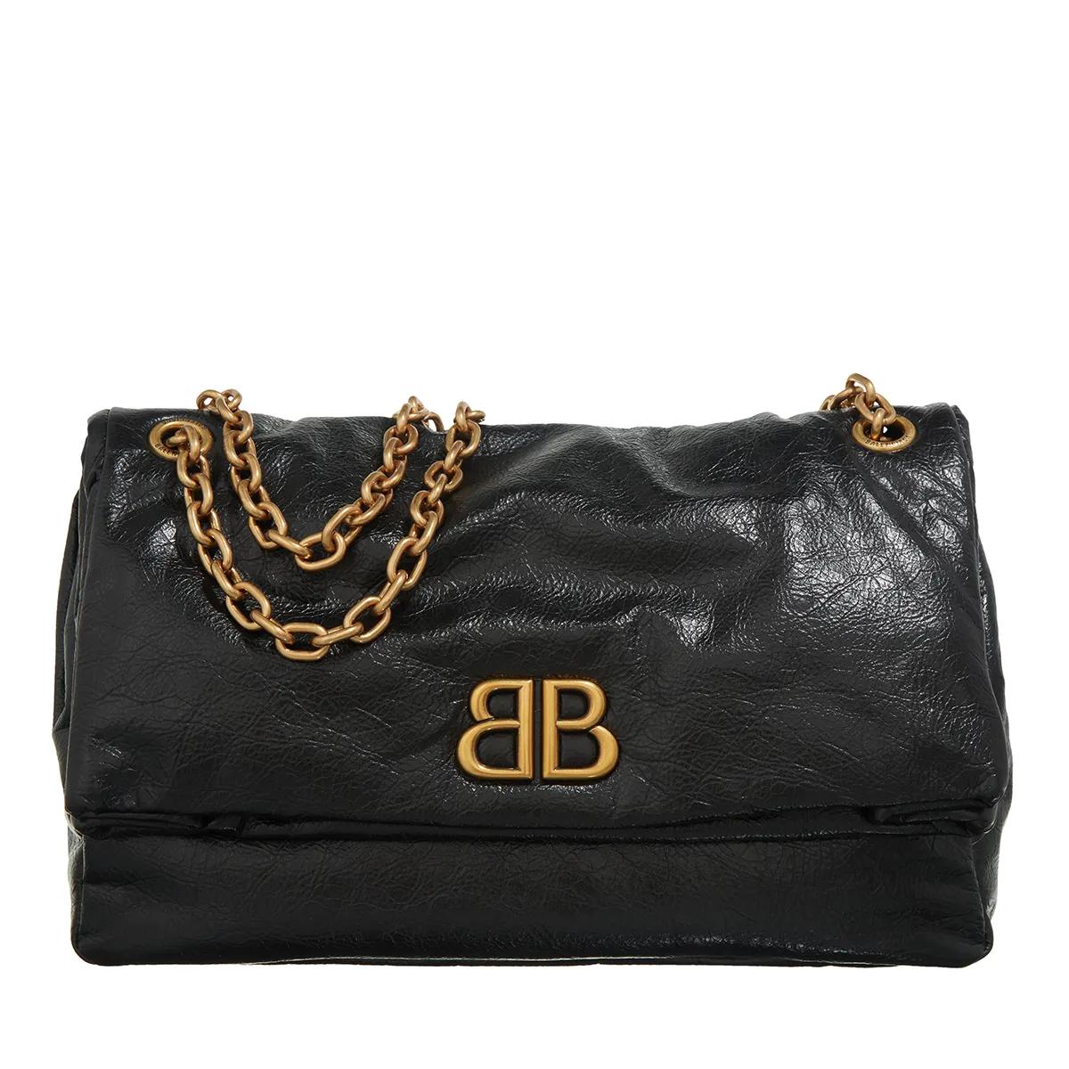 Balenciaga Umhängetasche - Monaco Chain Bag Medium - Gr. unisize - in Schwarz - für Damen von Balenciaga