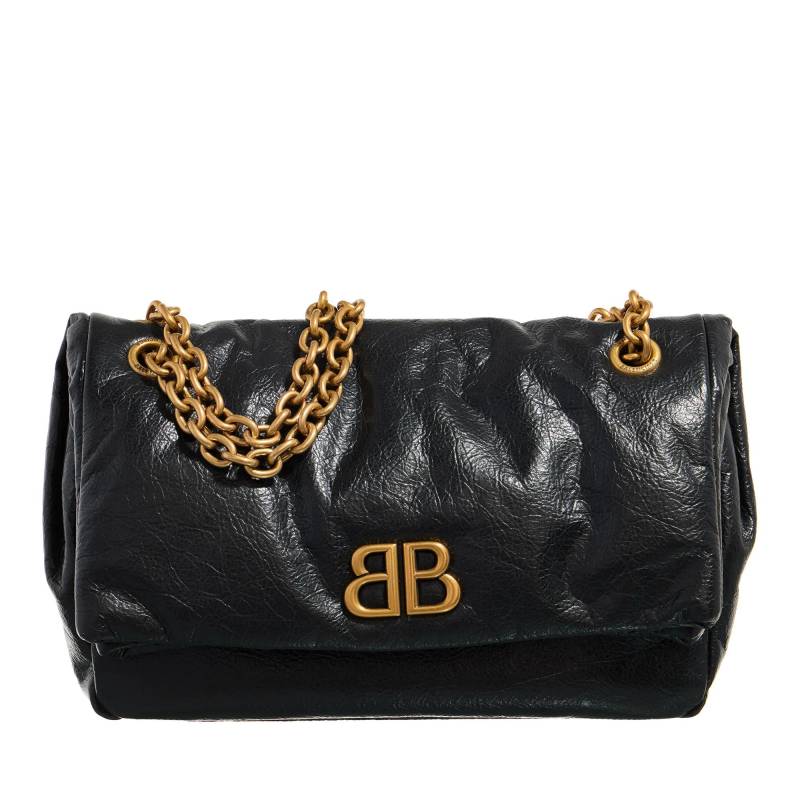 Balenciaga Umhängetasche - Monaco Small Bag With Chain - Gr. unisize - in Schwarz - für Damen von Balenciaga