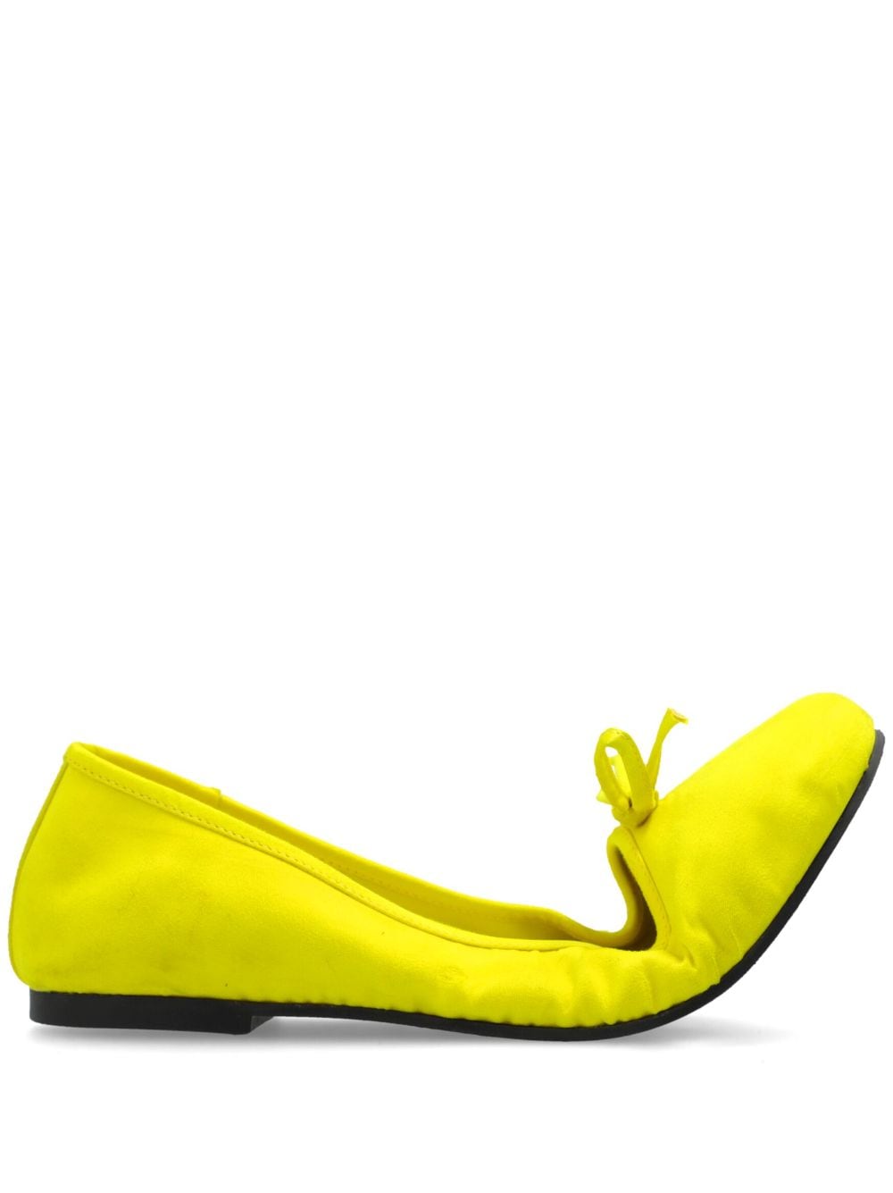 Balenciaga bow-detailing ballerina shoes - Yellow von Balenciaga