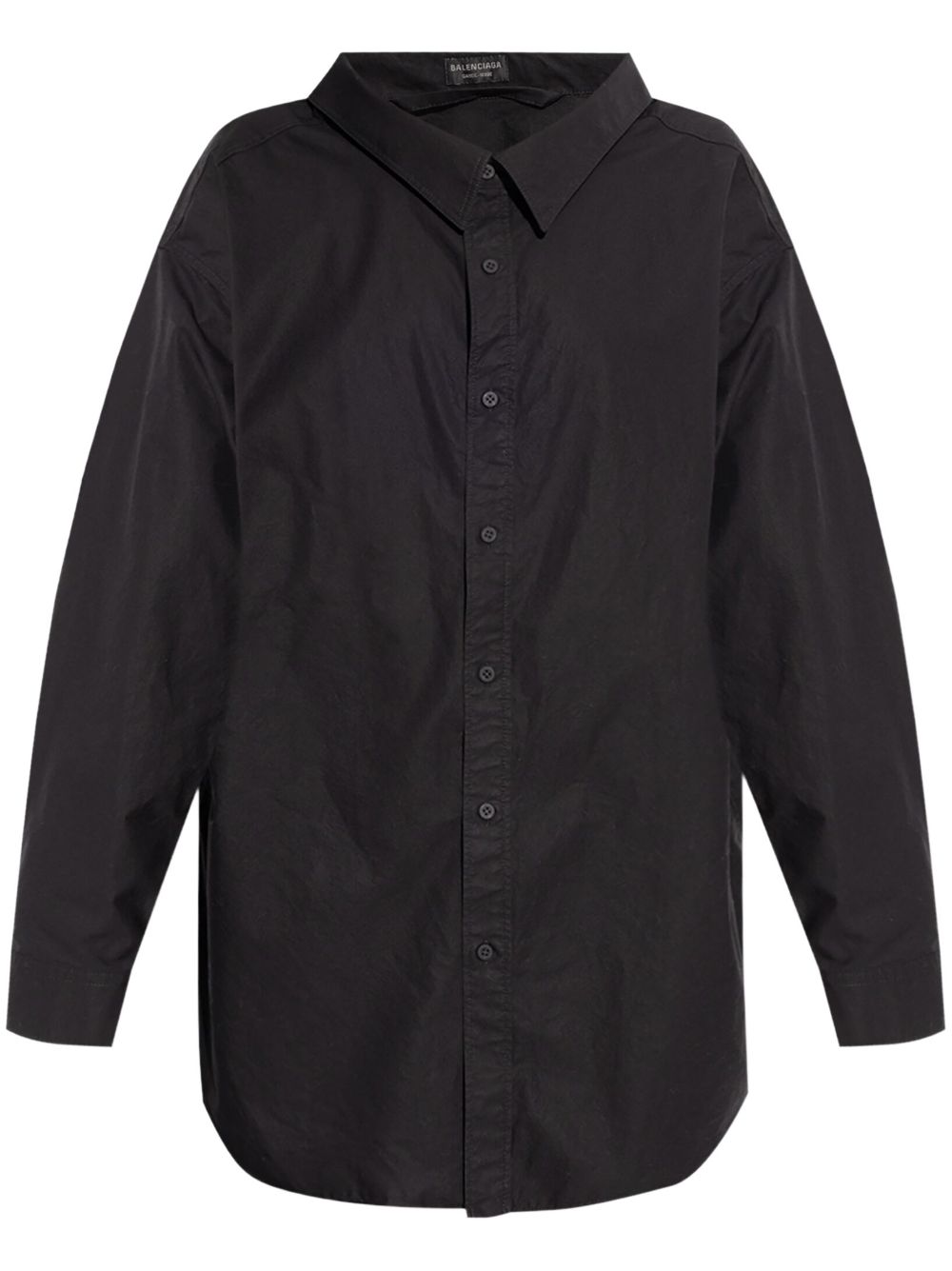 Balenciaga cotton shirt - Black von Balenciaga