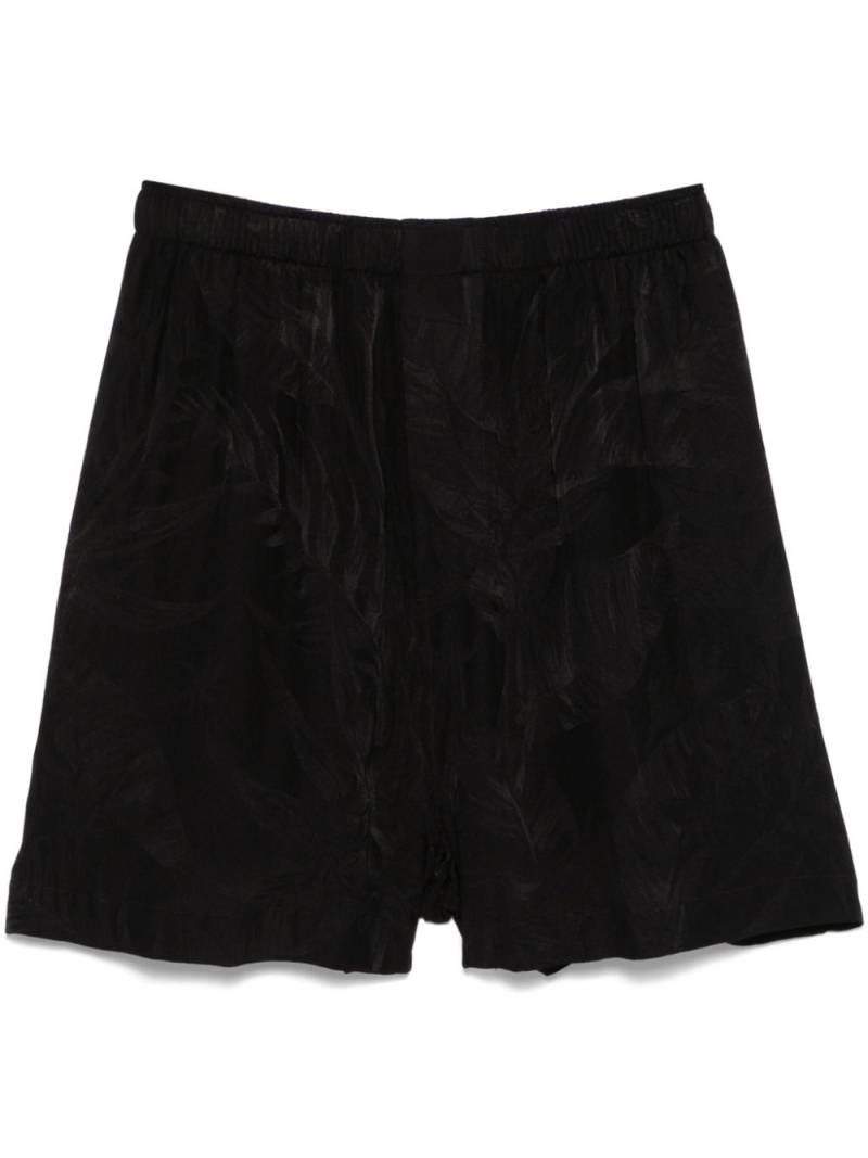 Balenciaga crinkled shorts - Black von Balenciaga