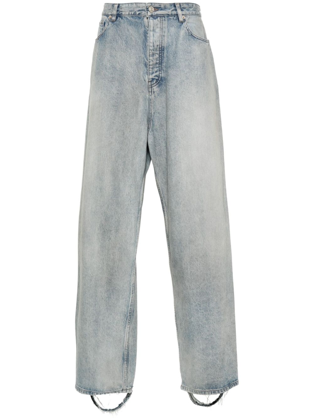 Balenciaga Baggy wide-leg jeans - Blue von Balenciaga