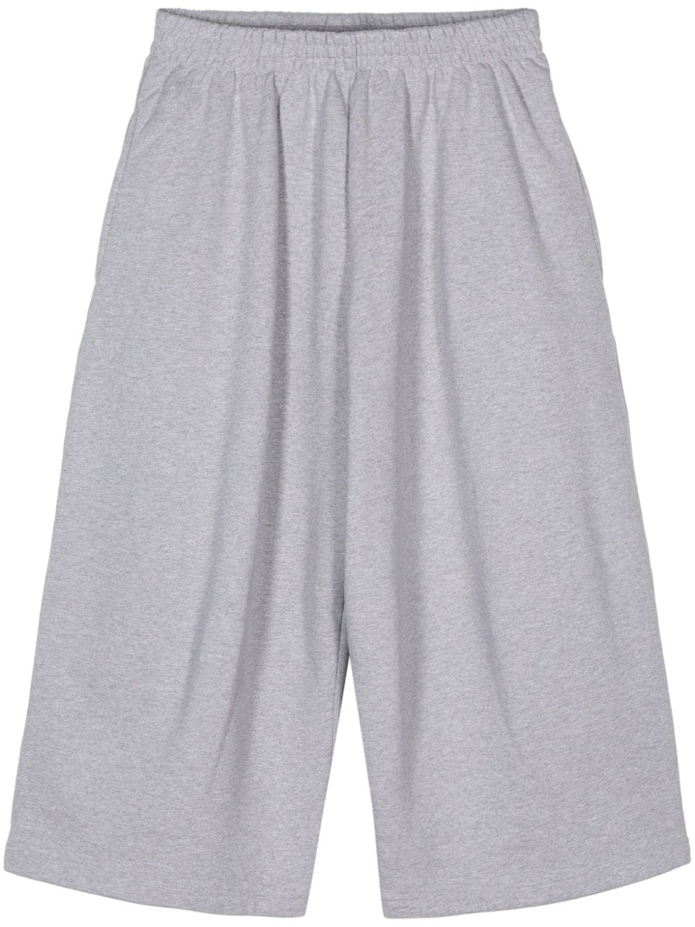 Balenciaga drawstring cropped track pants - Grey von Balenciaga