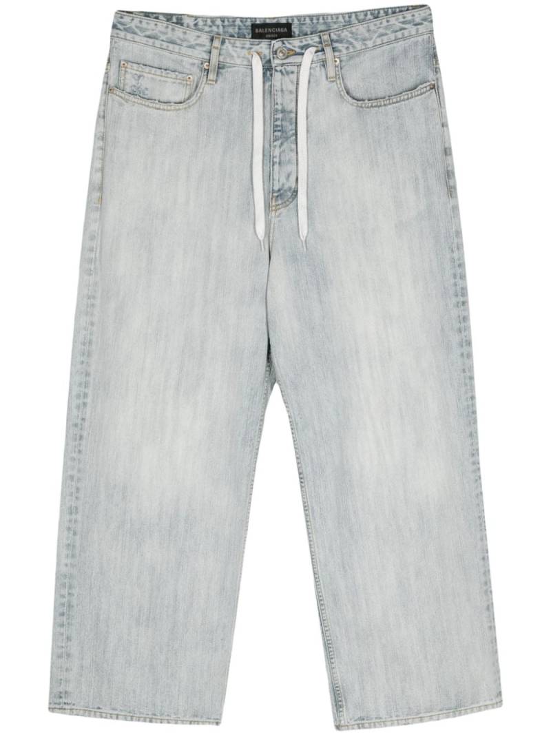 Balenciaga wide-leg jeans - Blue von Balenciaga