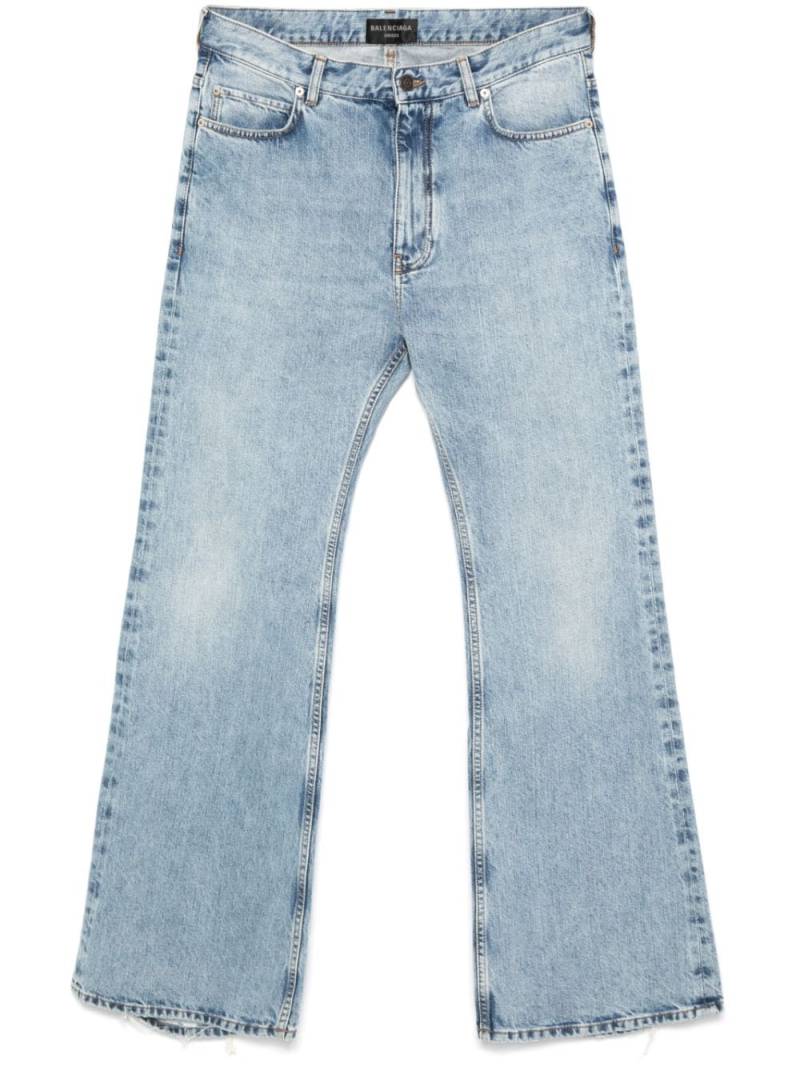 Balenciaga flared jeans - Blue von Balenciaga