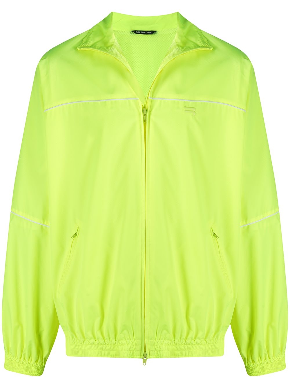 Balenciaga fluorescent track jacket - Yellow von Balenciaga