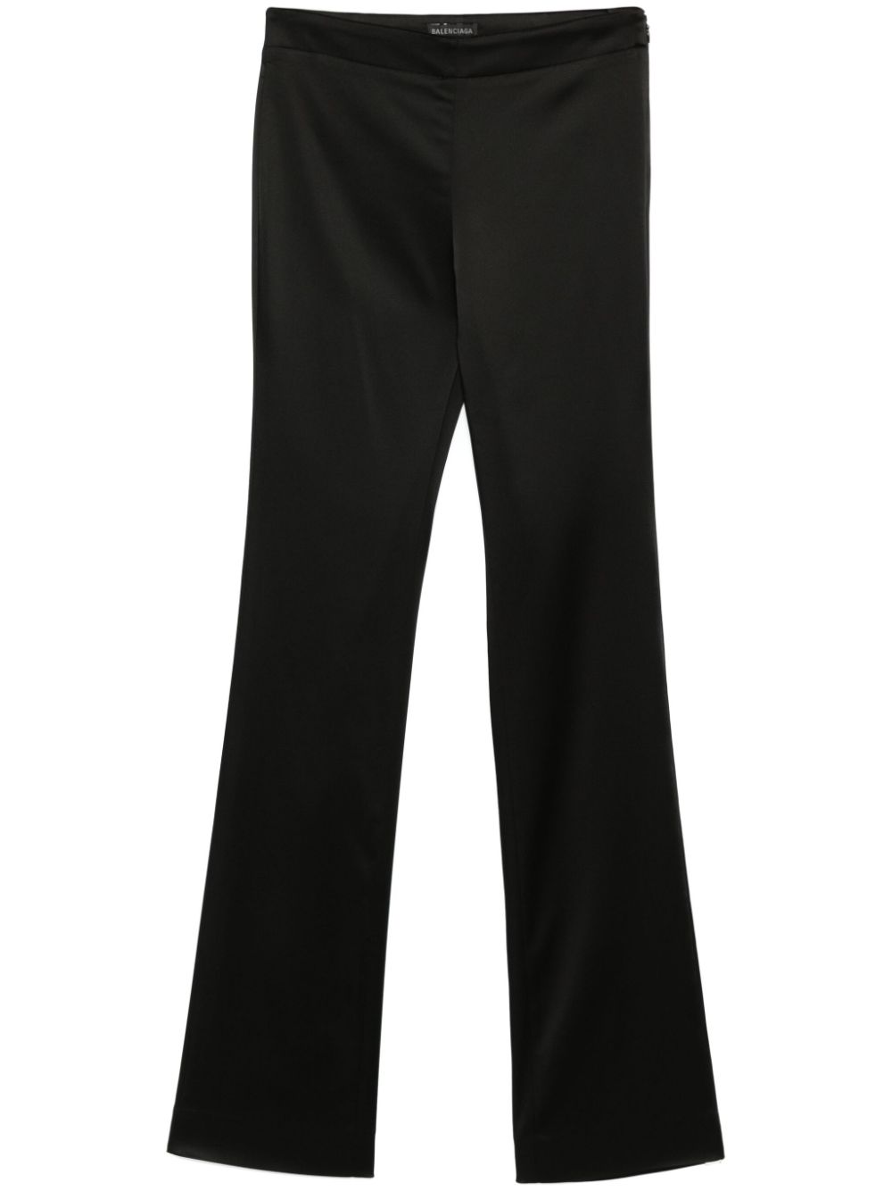 Balenciaga high-waisted trousers - Black von Balenciaga