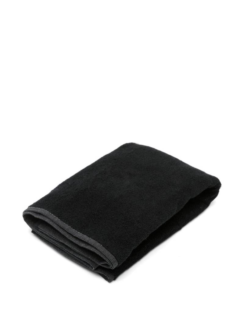 Balenciaga logo-intarsia performance towel - Black von Balenciaga