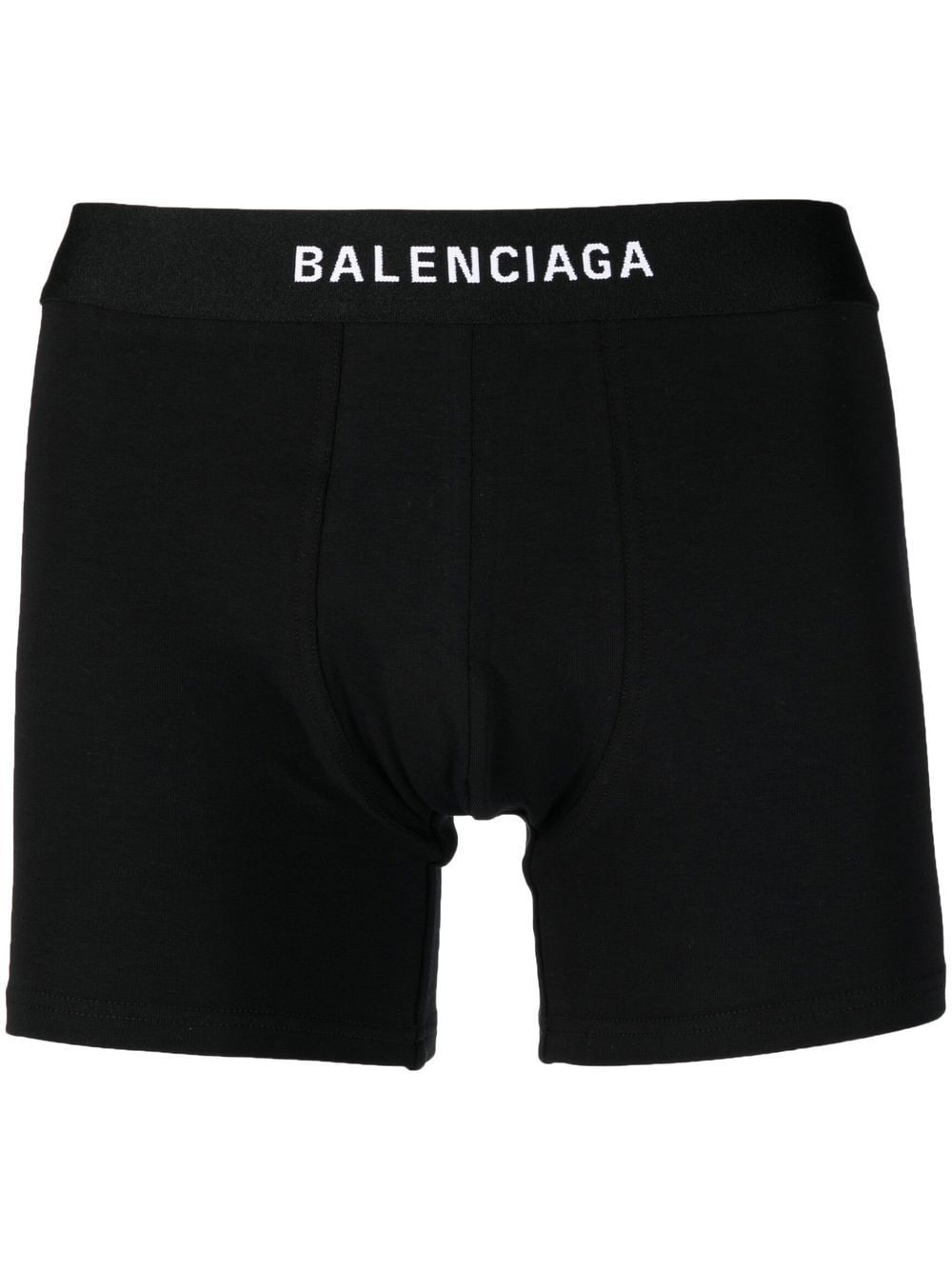 Balenciaga logo-waistband boxer briefs - Black von Balenciaga