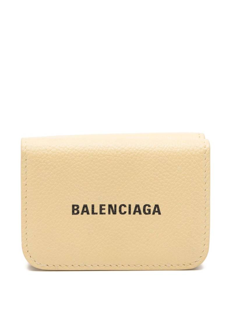 Balenciaga mini Cash wallet - Neutrals von Balenciaga