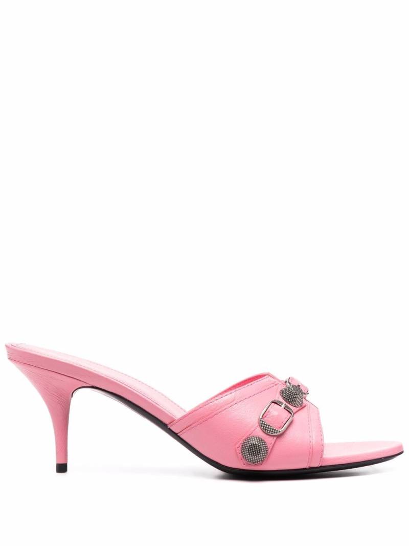 Balenciaga 70mm Cagole sandals - Pink von Balenciaga