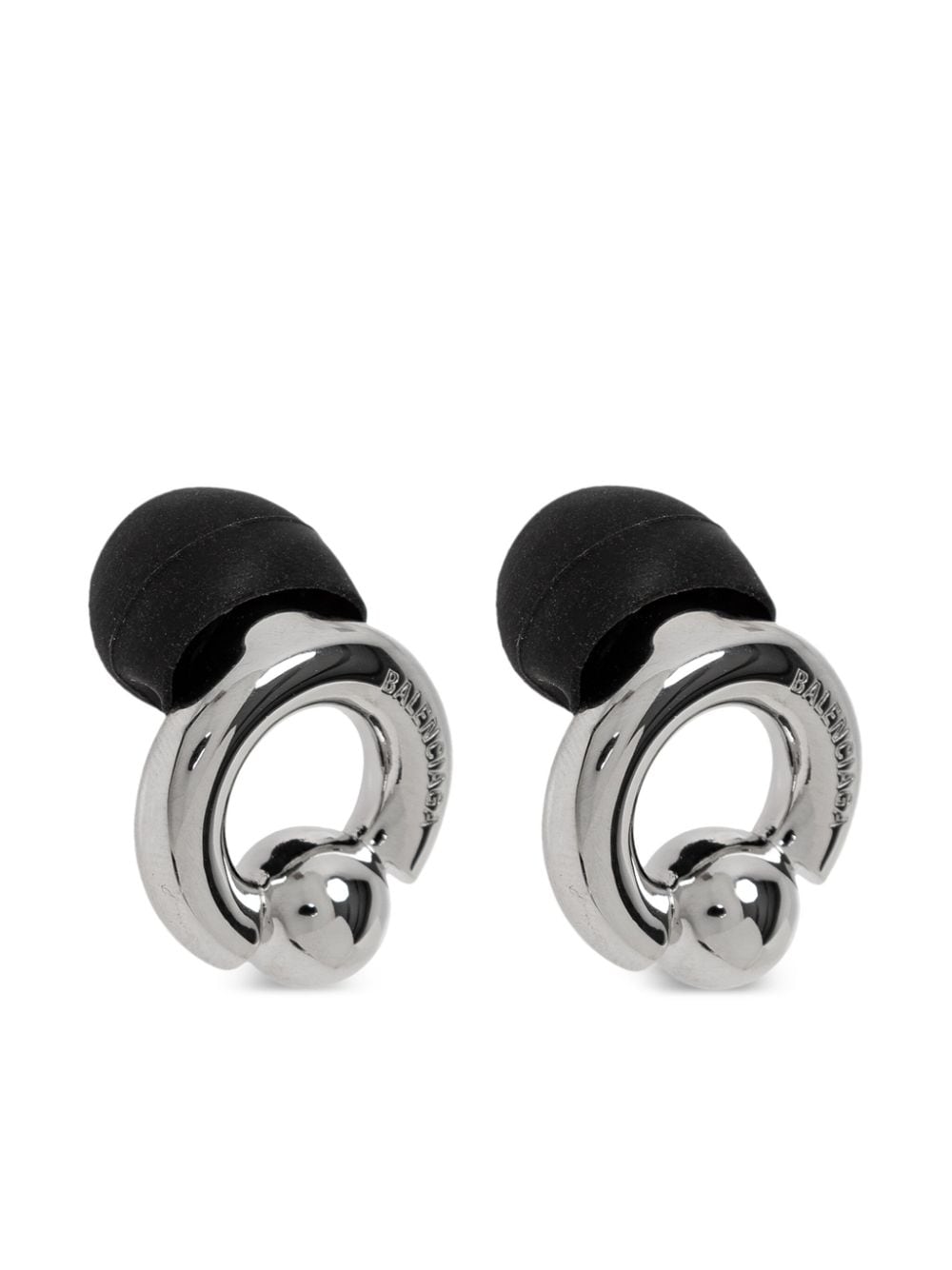 Balenciaga piercing earplugs - Silver von Balenciaga