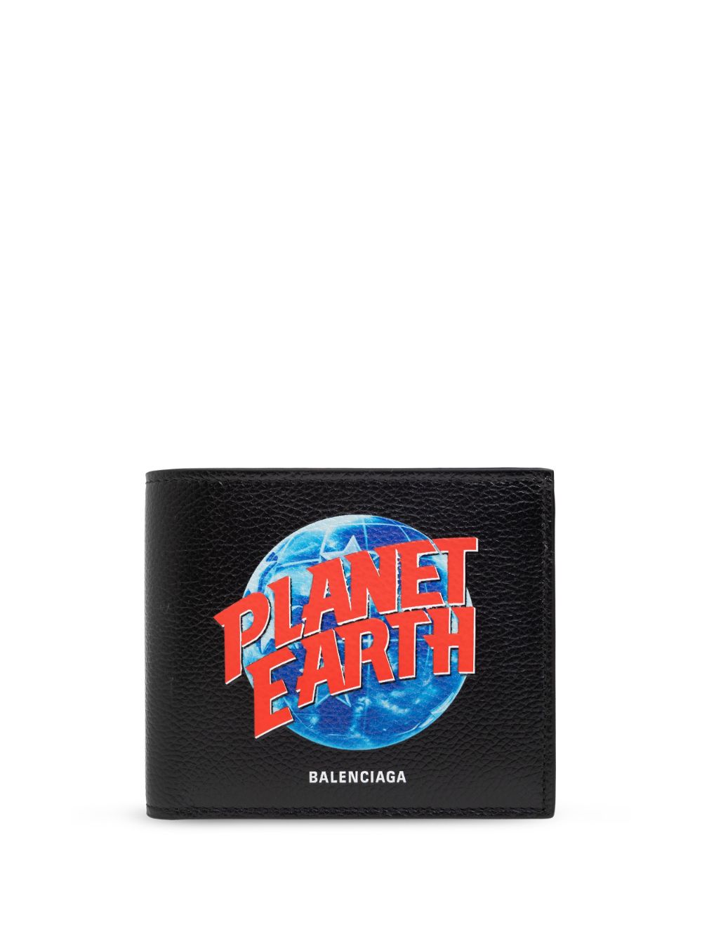 Balenciaga printed wallet - Black von Balenciaga