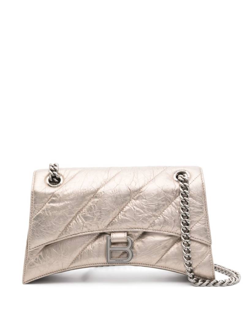 Balenciaga small Crush shoulder bag - Neutrals von Balenciaga