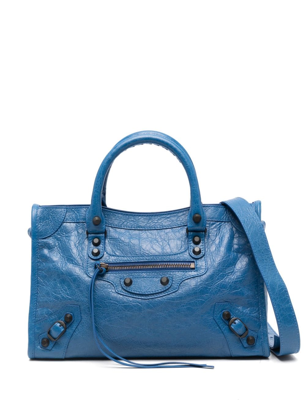 Balenciaga small Le City tote bag - Blue von Balenciaga