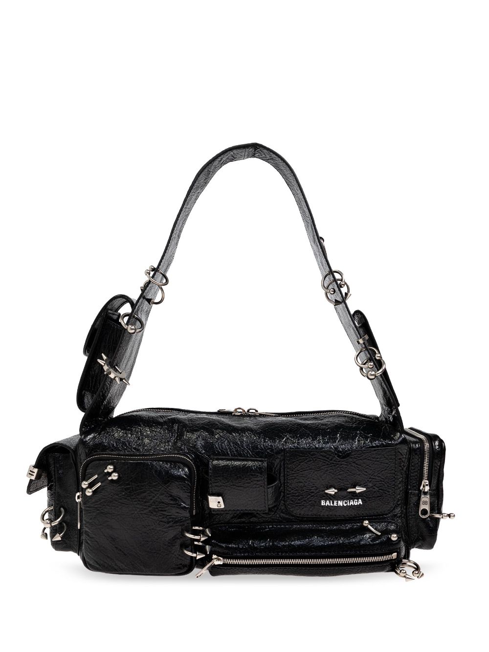 Balenciaga small Superbusy shoulder bag - Black von Balenciaga